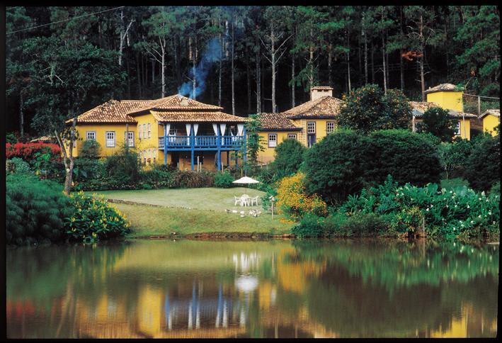 Hotel Fazenda Santa Marina Сантана-дус-Монтис Экстерьер фото